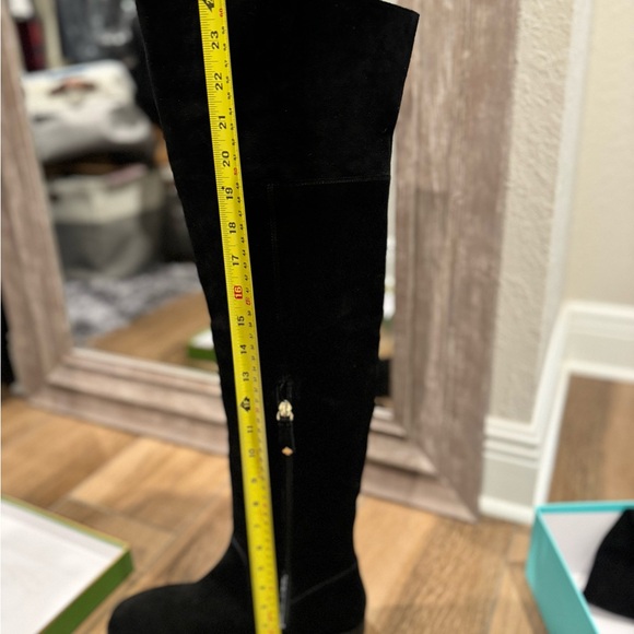 NWB Kate Spade OTK Boots Rebecca black - Picture 6 of 12